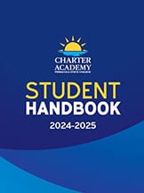 Comprehensive student handbook cover for higher education publications at Pensacola State College.