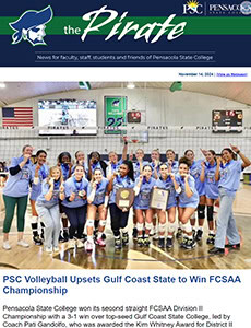 Penn State volleyball team wins FCSAA Championship at Gulf Coast State, November 14, 2024.