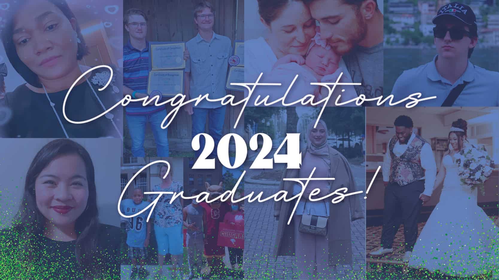 Celebrating Fall 2024 graduates at Pensacola State College with a joyful graduation event.