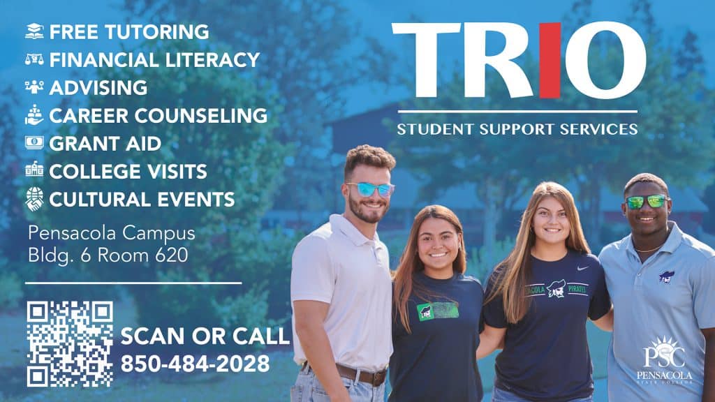 Accessible student support services including tutoring, financial literacy, advising, and career cou.