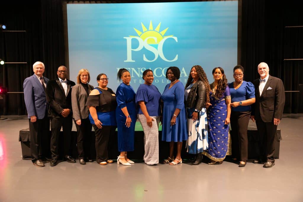 decorative image of DSC07431 , Eight Pensacola State College students receive AAMES, Dr. Garrett T. Wiggins endowed scholarships 2025-03-13 10:44:51