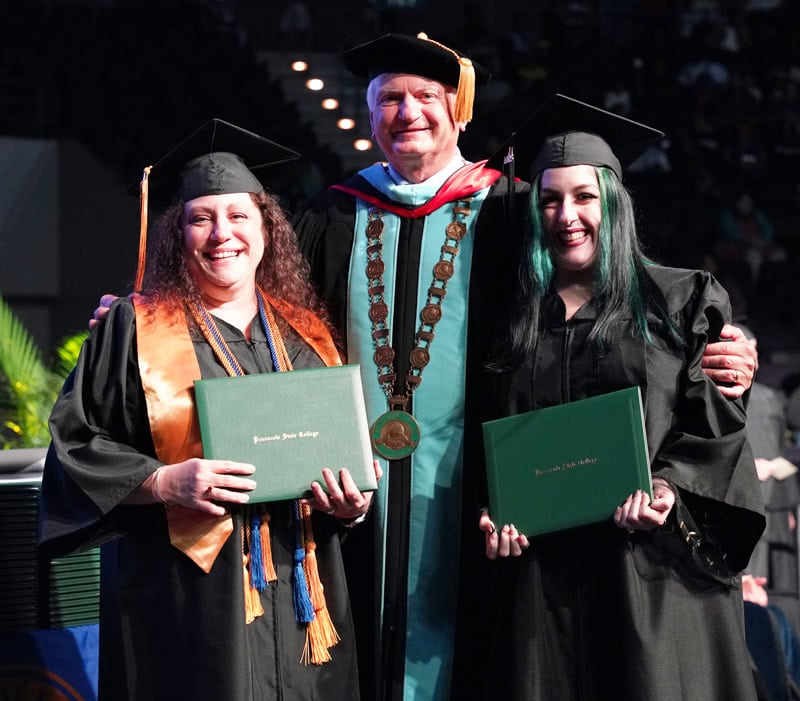 decorative image of Graduates-sm , Pensacola State College Commencement Celebrates Class of 2025 2025-05-19 08:32:48