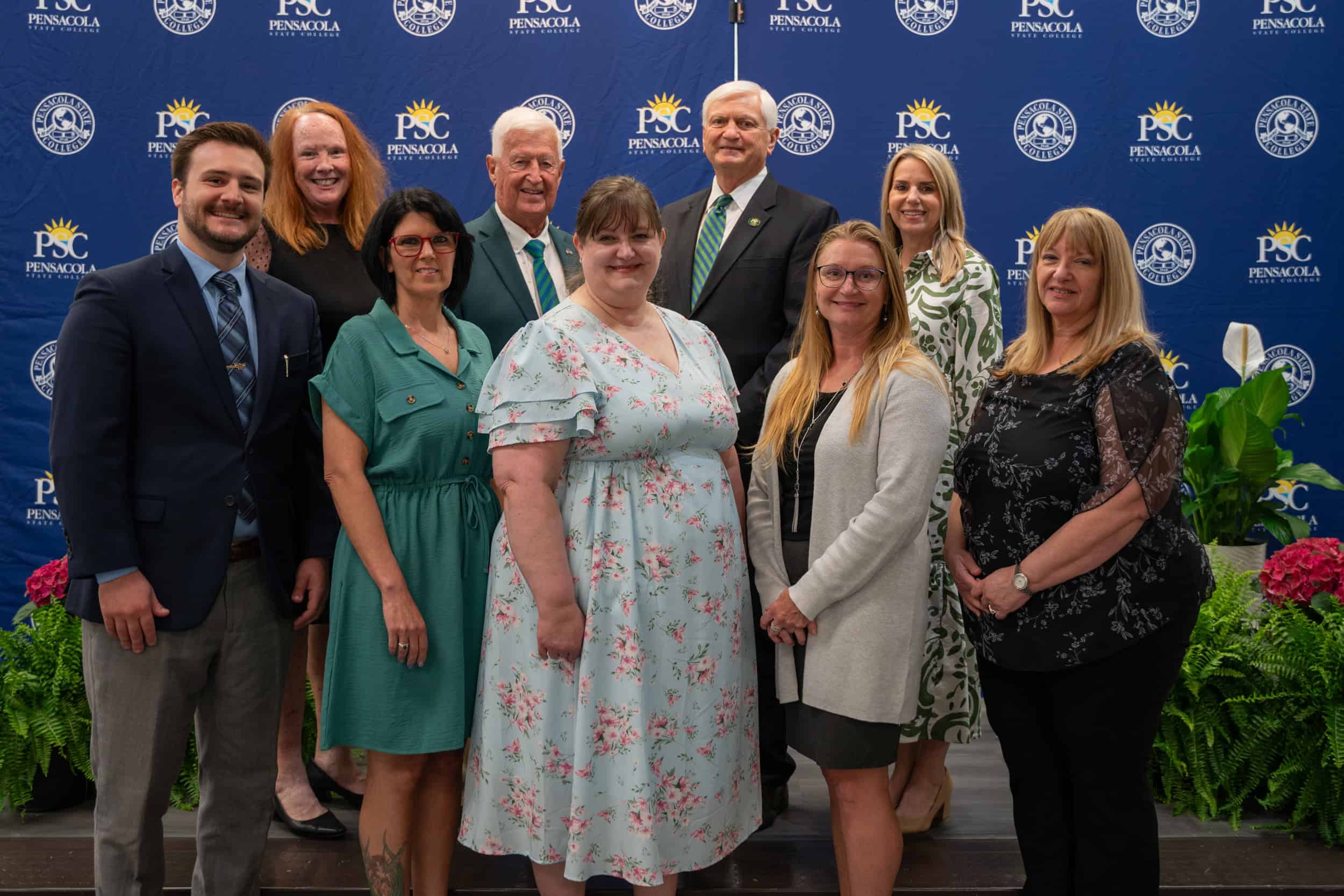 Decorative image of 2026 Academy of Teaching Excellence inductees.